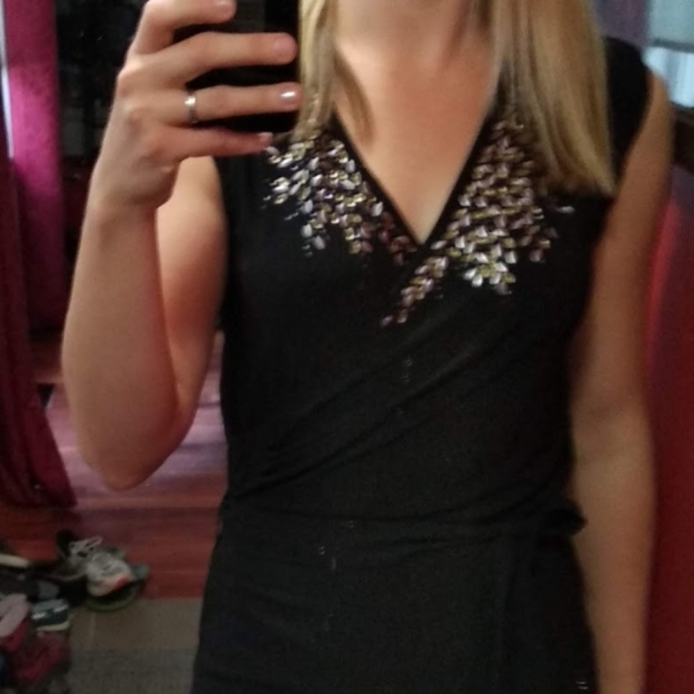 WHBM jumpsuit with details
